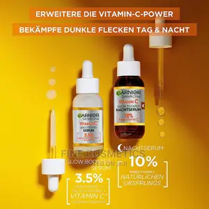 Original Garnier Vitamin C Night Serum for Darkspots + Aging
