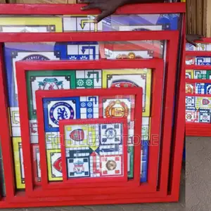 36 by 36 Ludo Board Game.