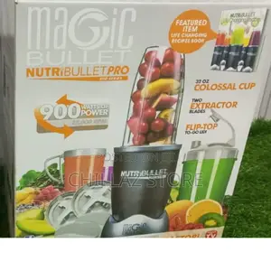 Nutri Bullet Portable Personal Blender.