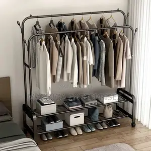 New Fashion Cloth Hanging Rack With Shoe Rack
