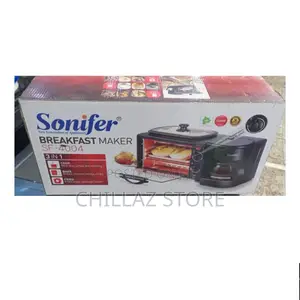3in 1 Sonifer Breakfast Maker With Coffee Machine.