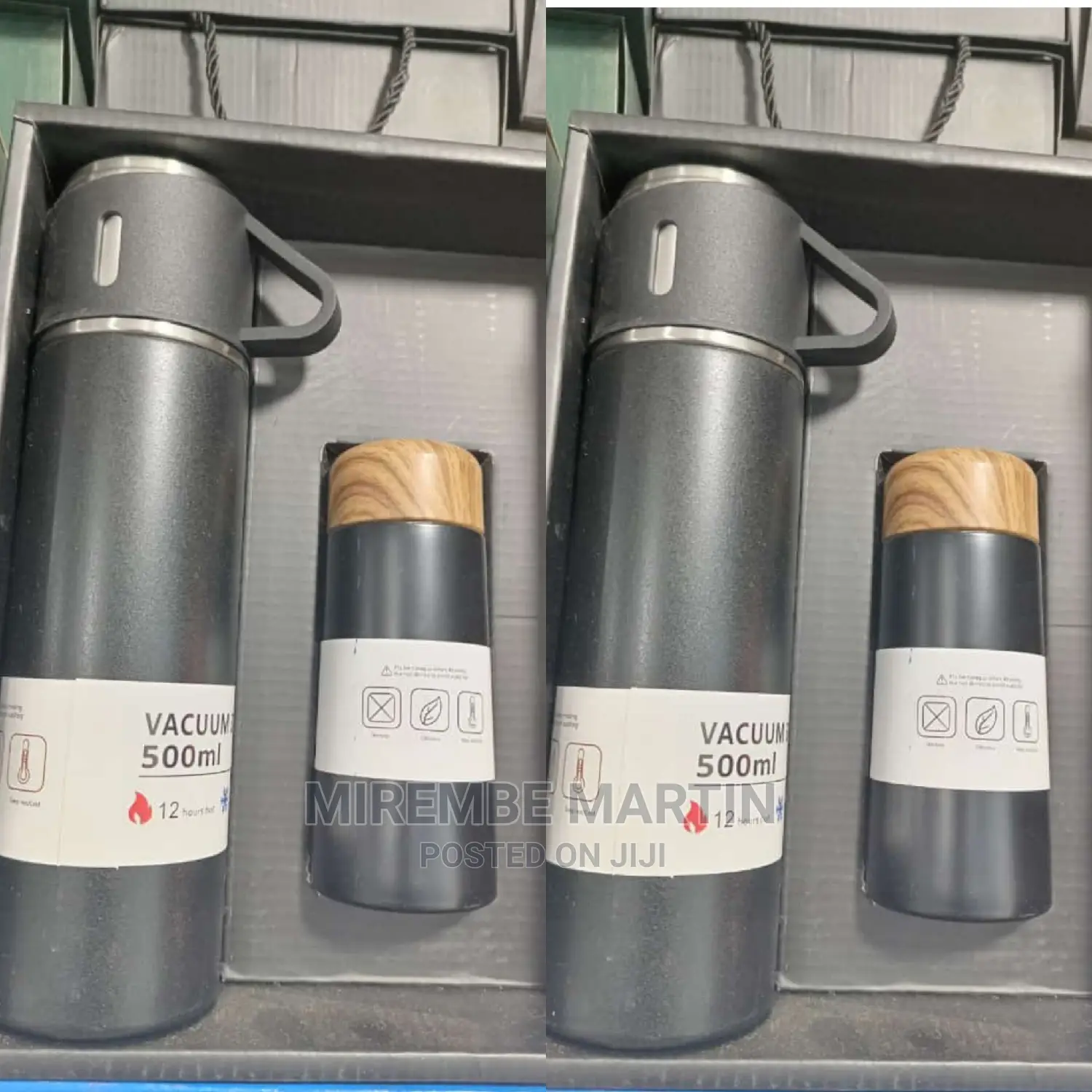 Travel Vacuum Flask With Cup
