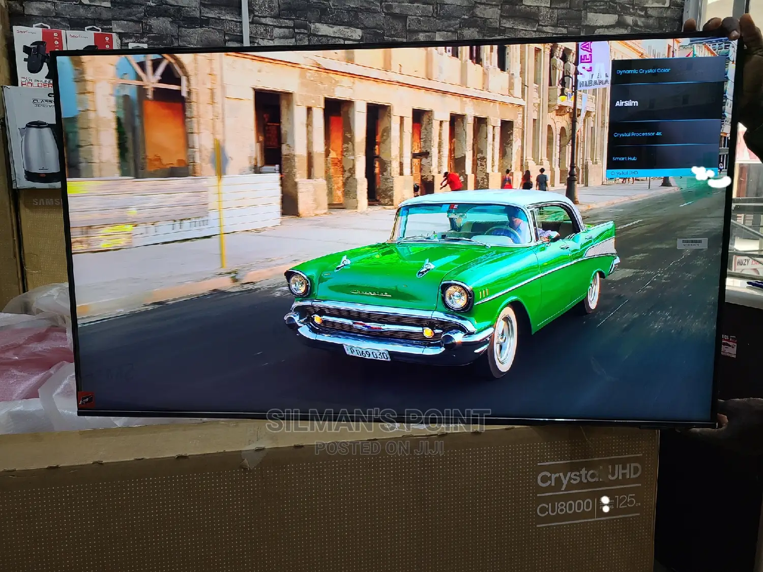 Samsung 55" Cu8000 Crystal Uhd Smart TV