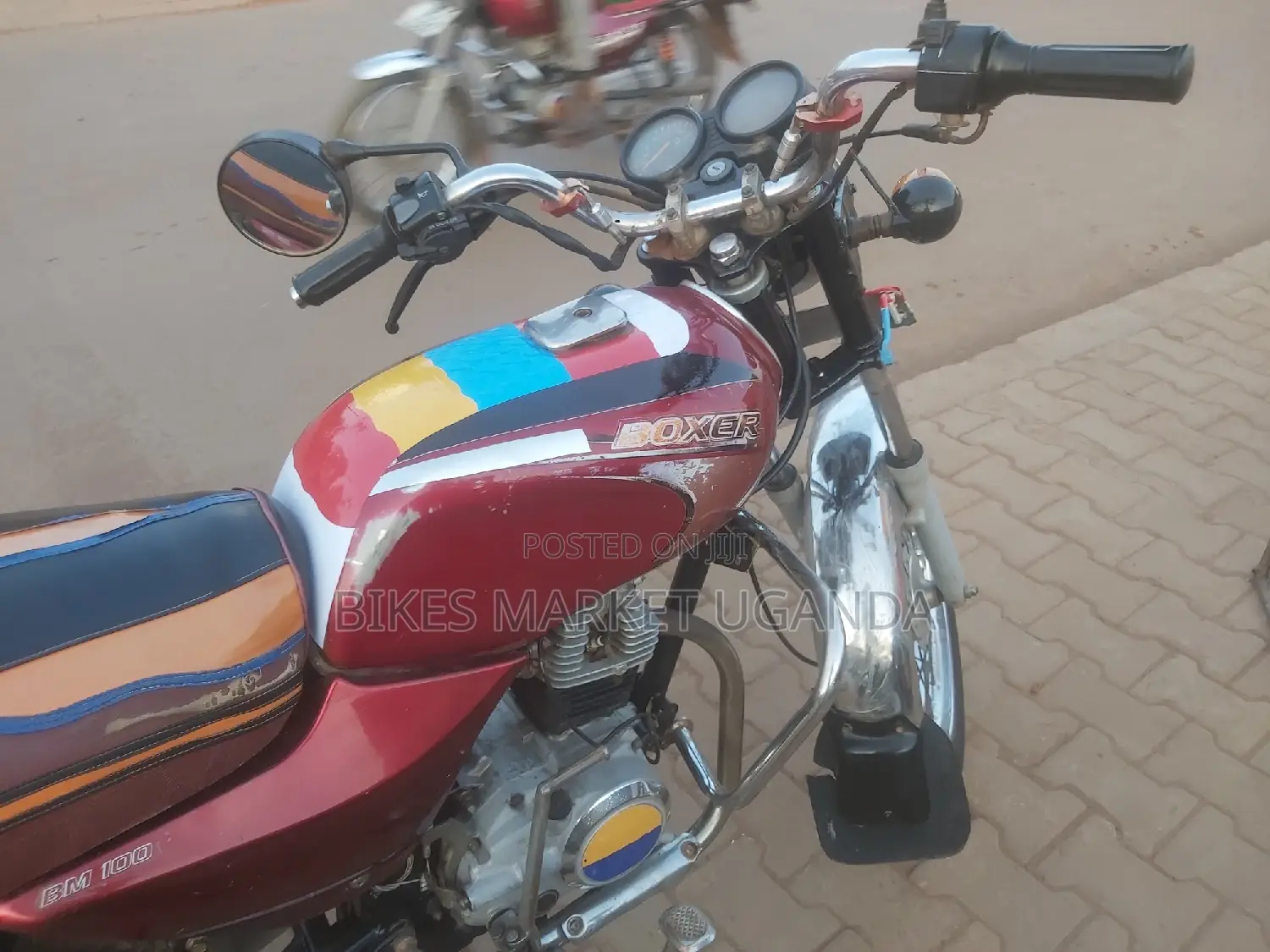 Bajaj Boxer 100 2018 Red