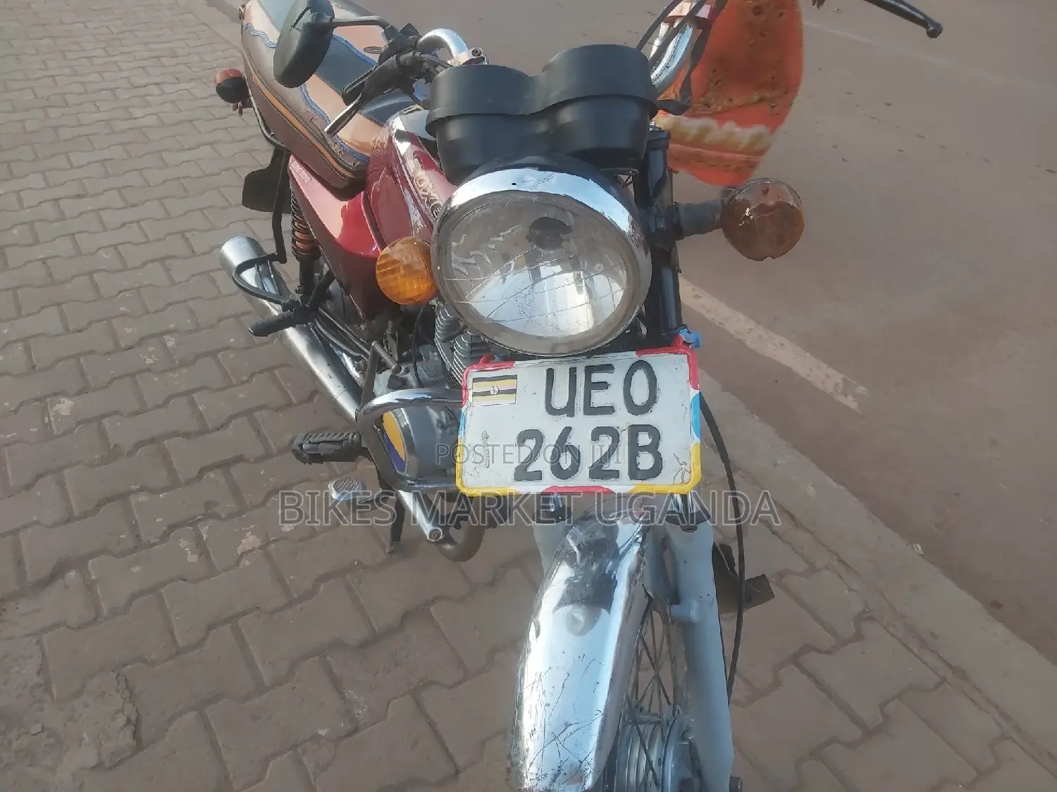 Bajaj Boxer 100 2018 Red