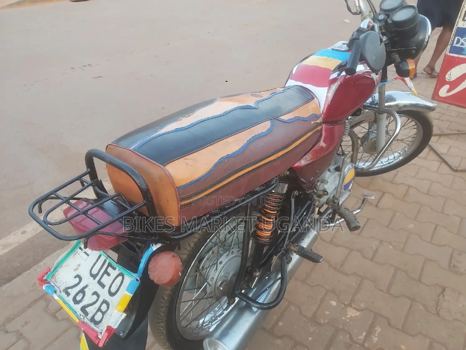 Bajaj Boxer 100 2018 Red