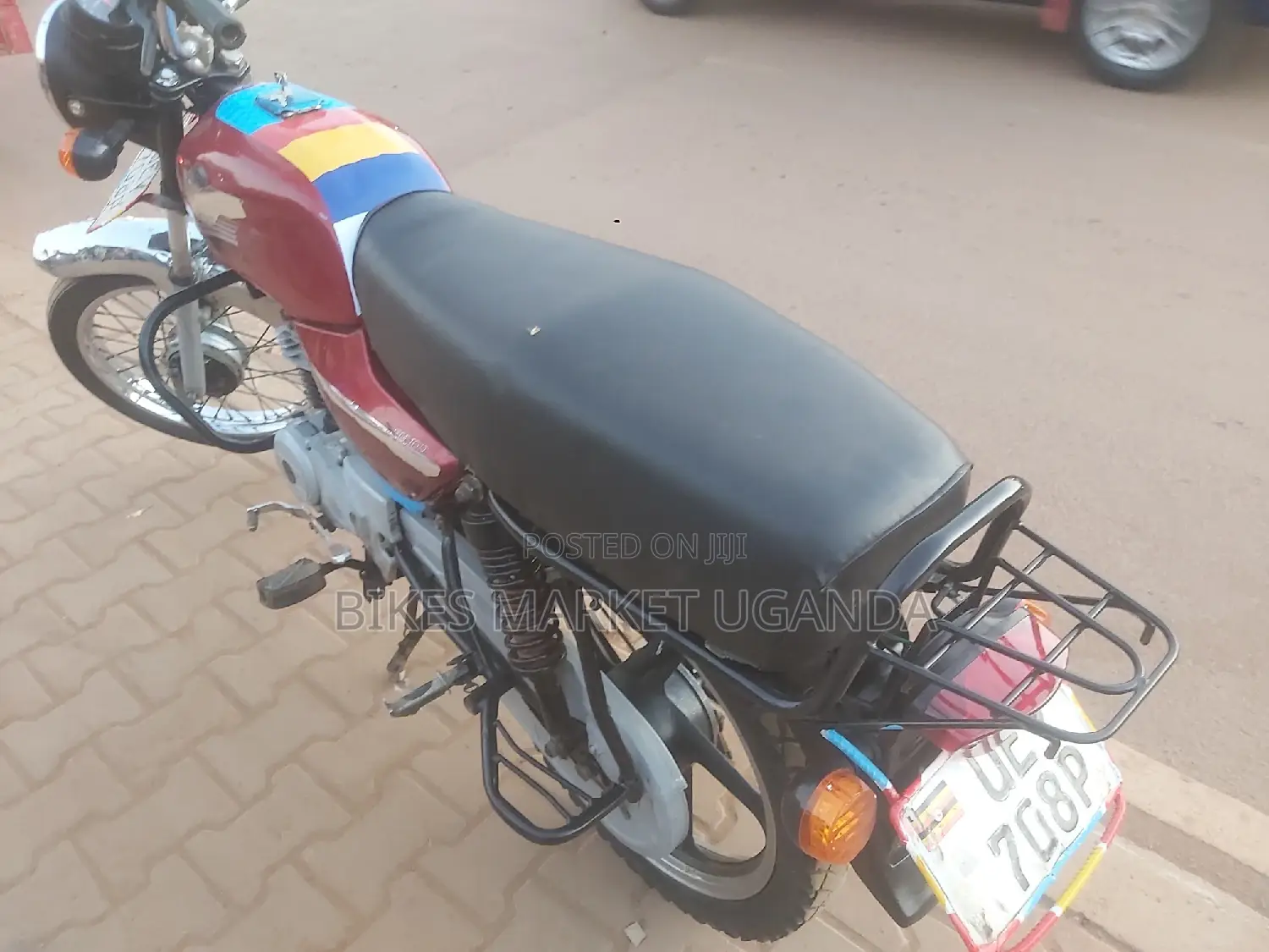 TVS HLX 125 2018 Red