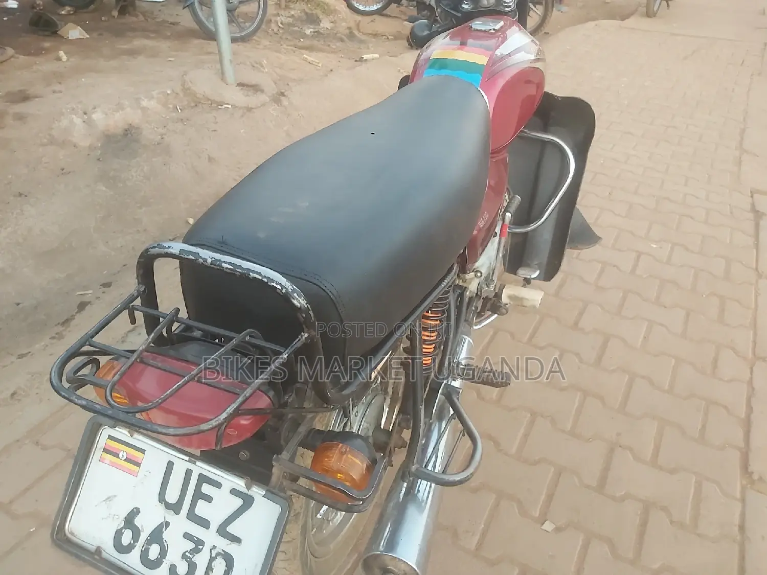 Bajaj Boxer 100 2018 Red