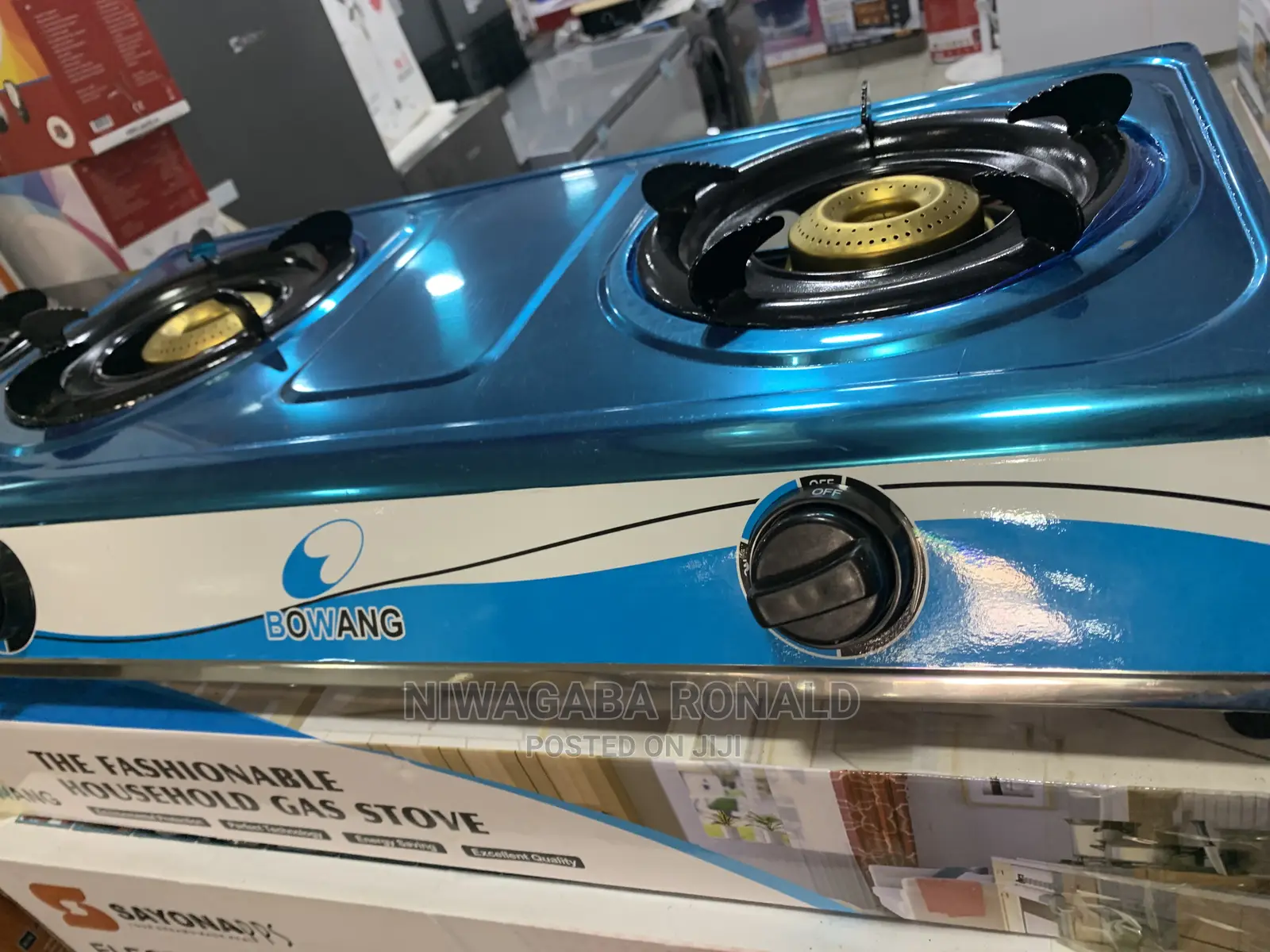 Stainless Steel Double Gas Stove