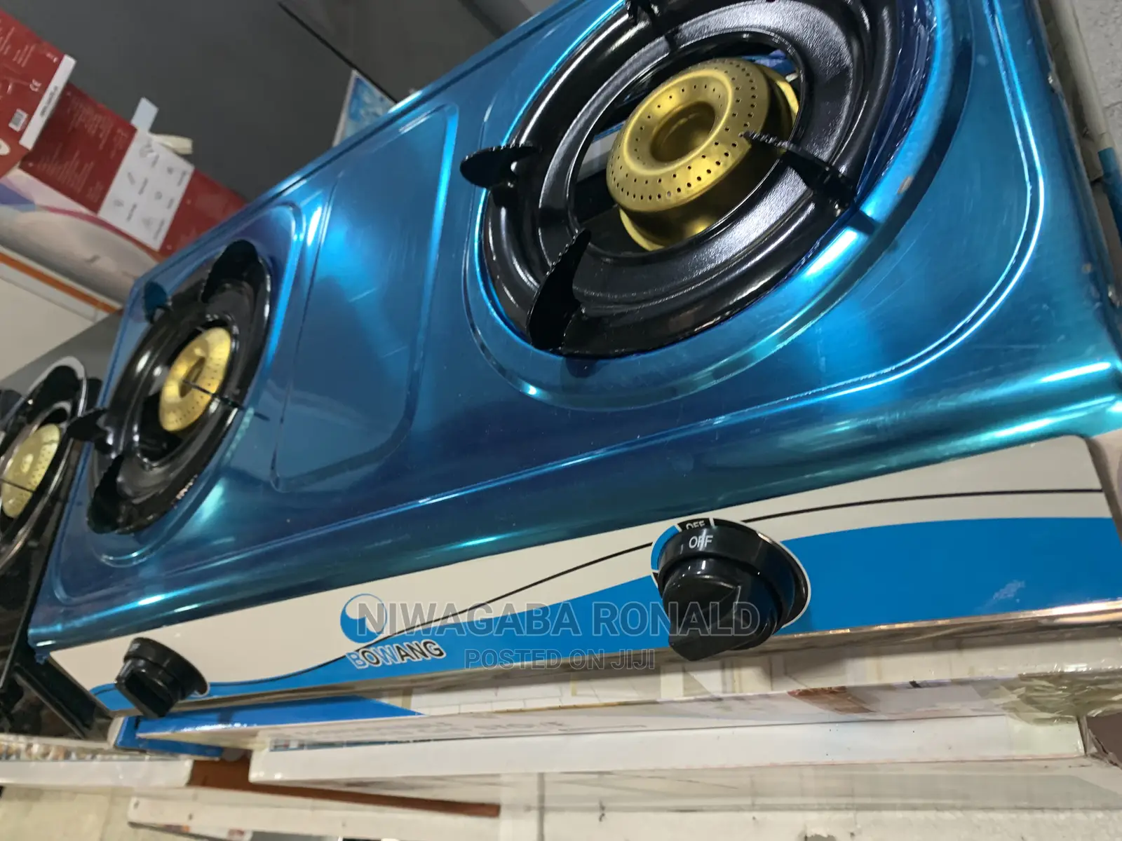 Stainless Steel Double Gas Stove
