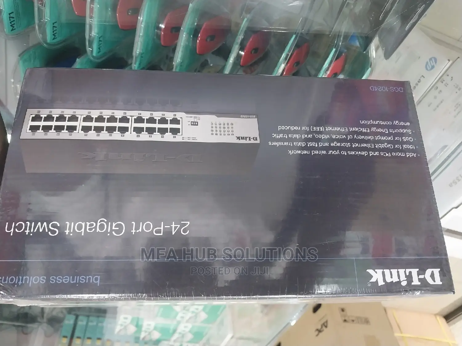 Dlink 24-Port Gigabit Switch Rack Mountable