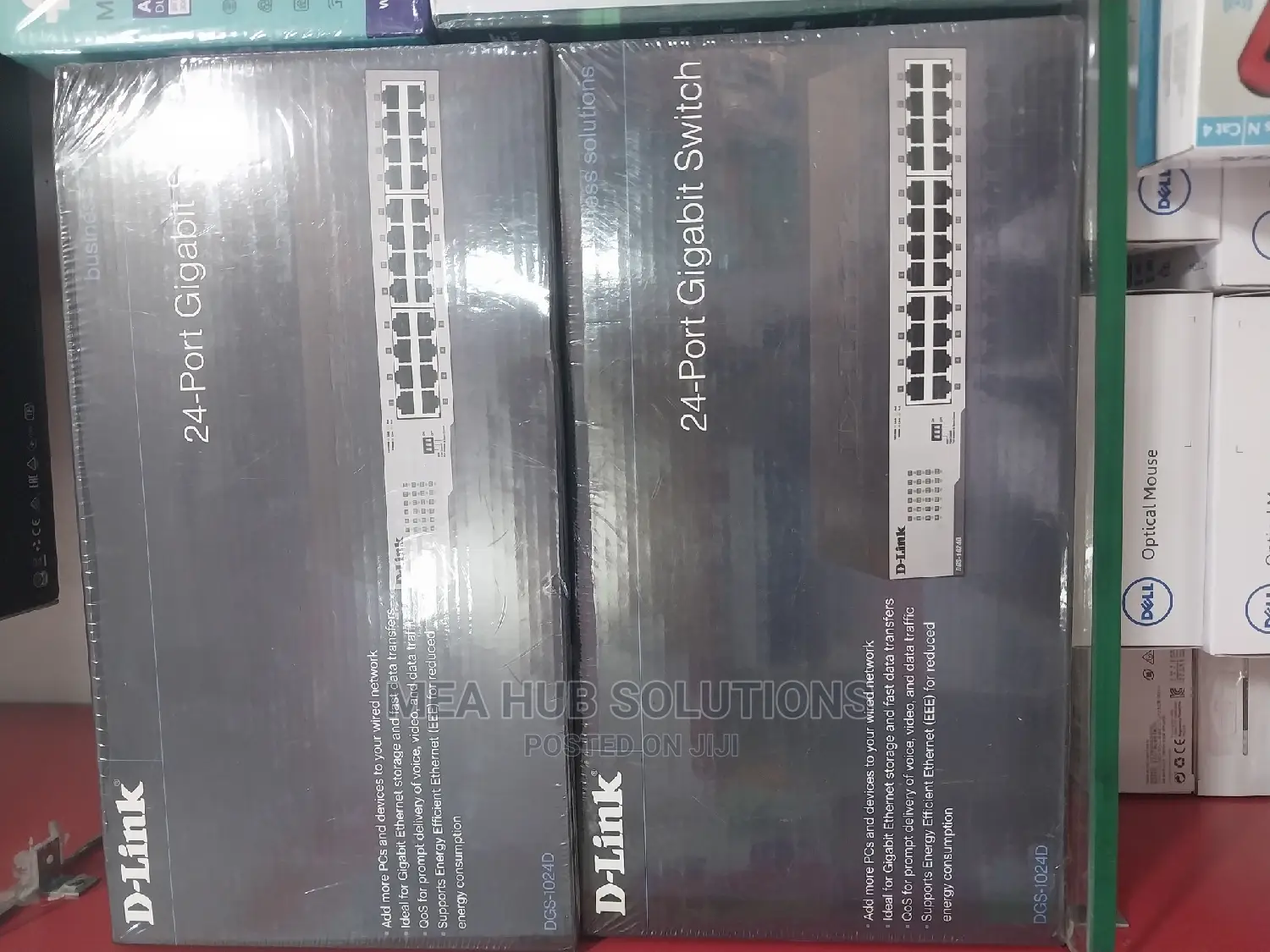 Dlink 24-Port Gigabit Switch Rack Mountable