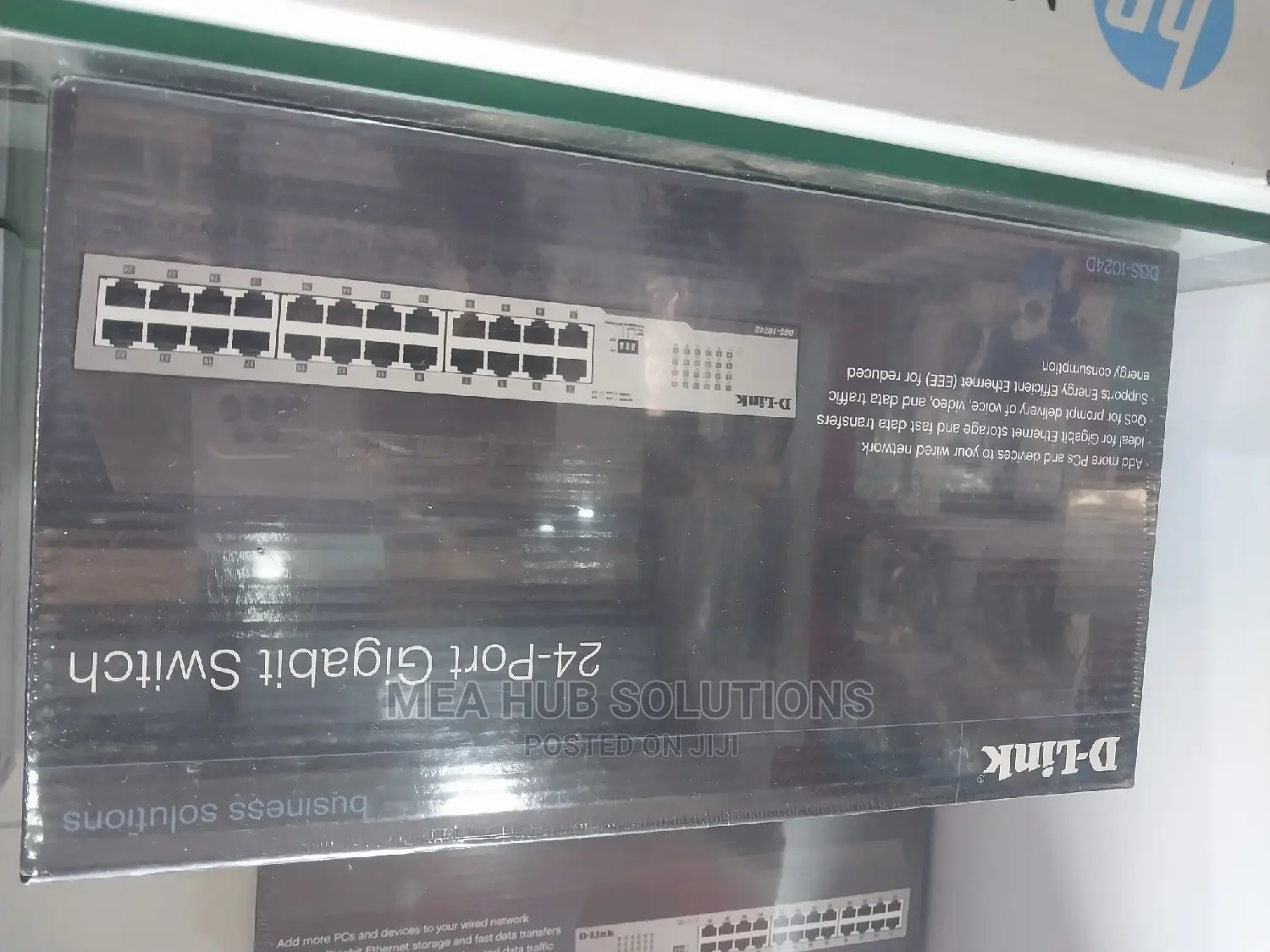 Dlink 24-Port Gigabit Switch Rack Mountable