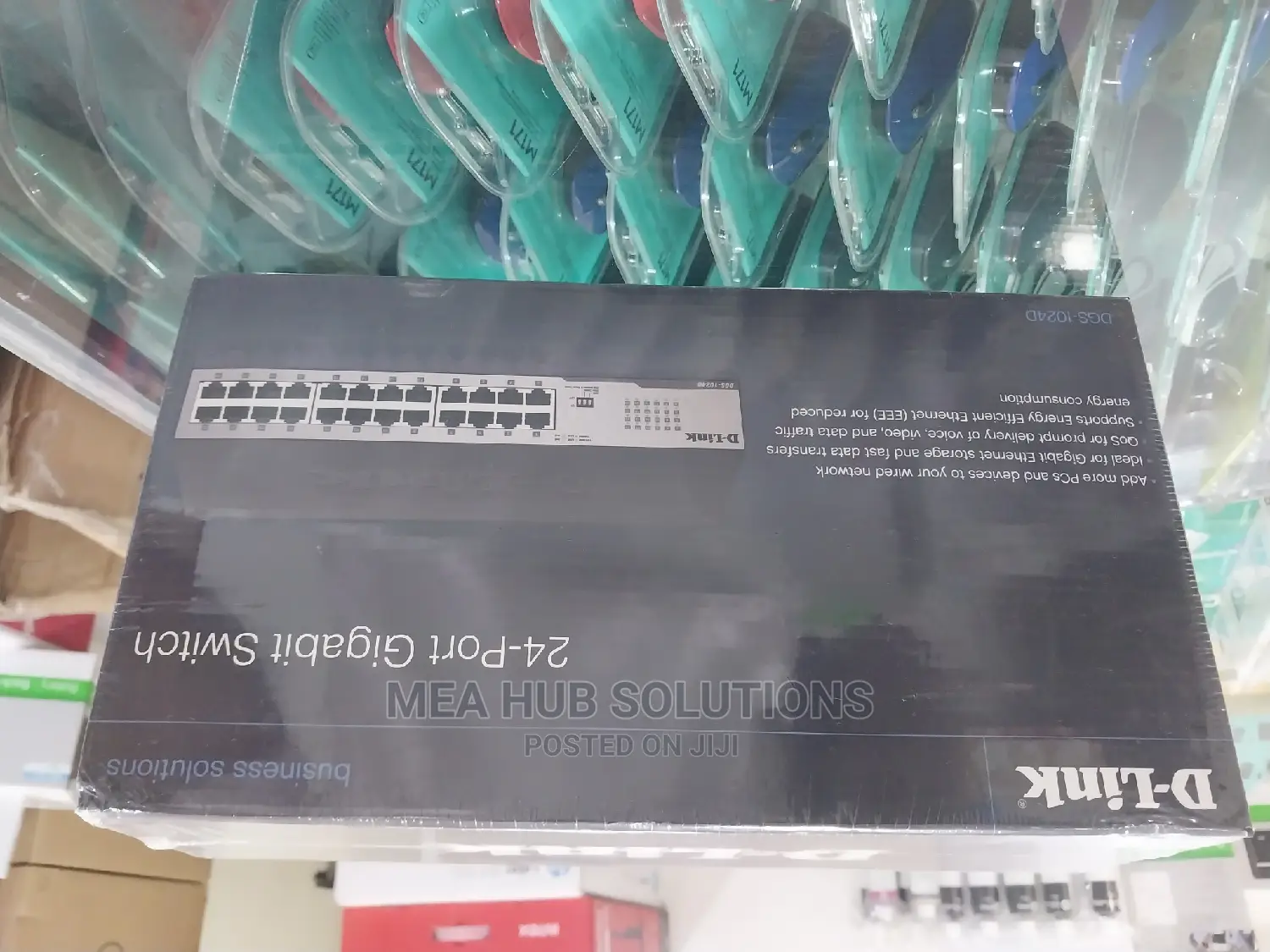 Dlink 24-Port Gigabit Switch Rack Mountable