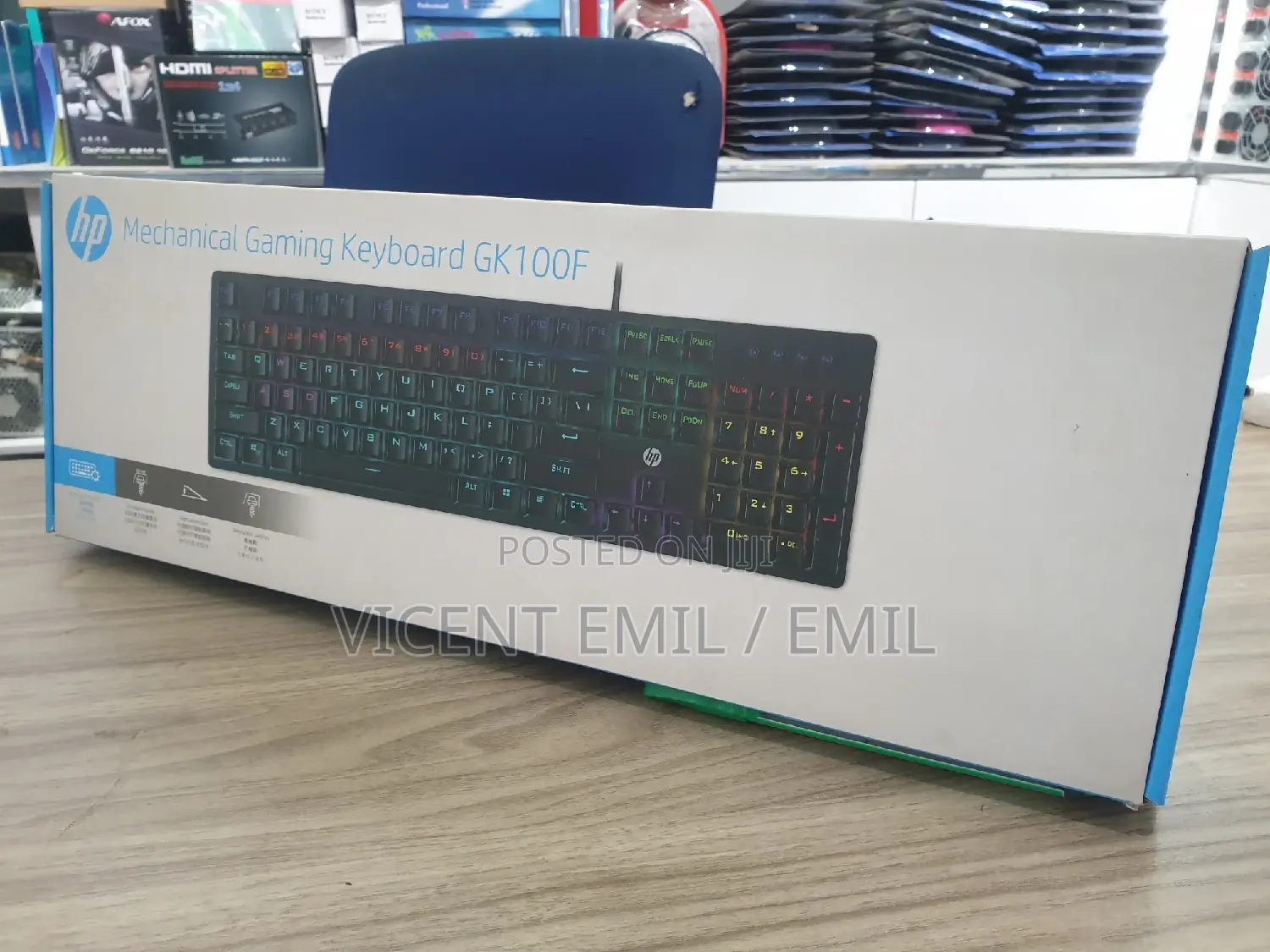 Hp Gaming Keyboard Original GK100F