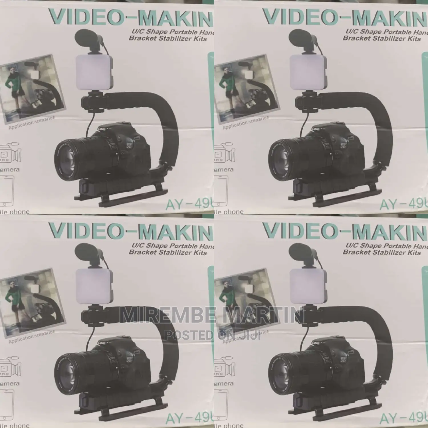 Black Video Making Kit