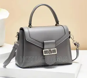 Ladies Classic Handbag - Grey