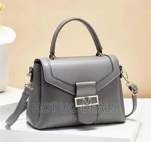 Ladies Classic Handbag - Grey