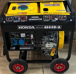 Honda 5kva Diesel Generator Copper 100%, Key Start