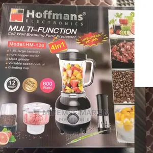 Hoffman's 4 in 1 Food Processor
