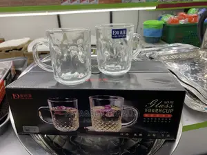 6pc Classic Tea Glass Mugs