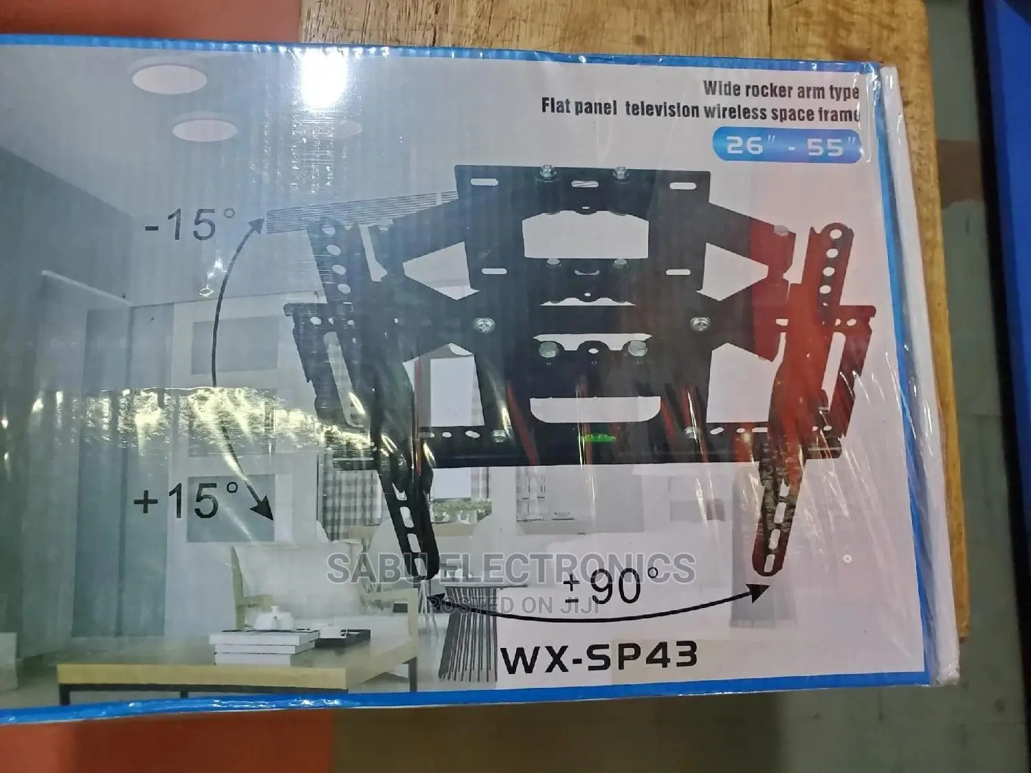 Double Arm - Tilt TV Wall Mount 26 to 55 Inch