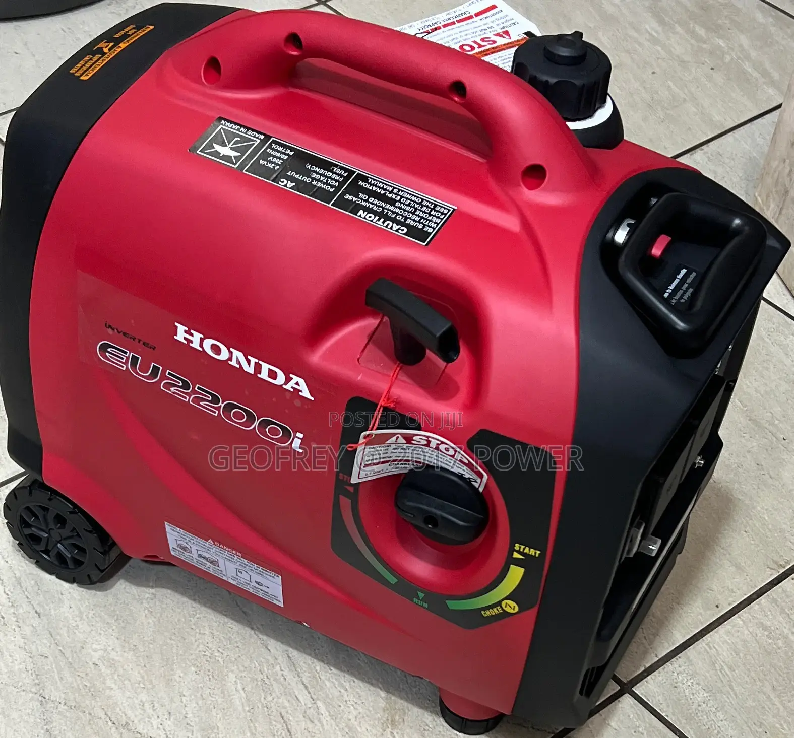 Honda Inverter Generator Eu2200i , Extremely Silent,