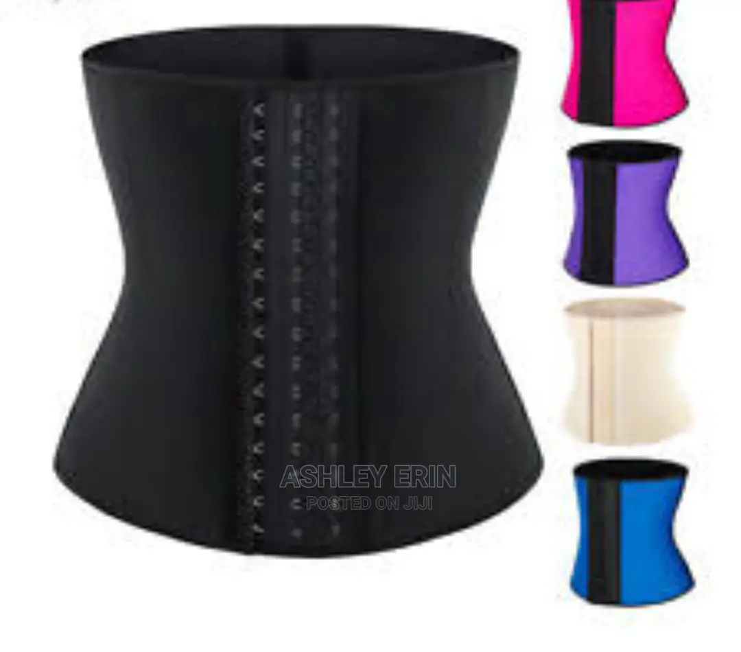 Latex Waist Trainer Corset 9 Steel Body Slimming Shapers