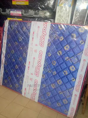 Eurofoam Quilted Density Mattress.5x6x6inches.( Blue)