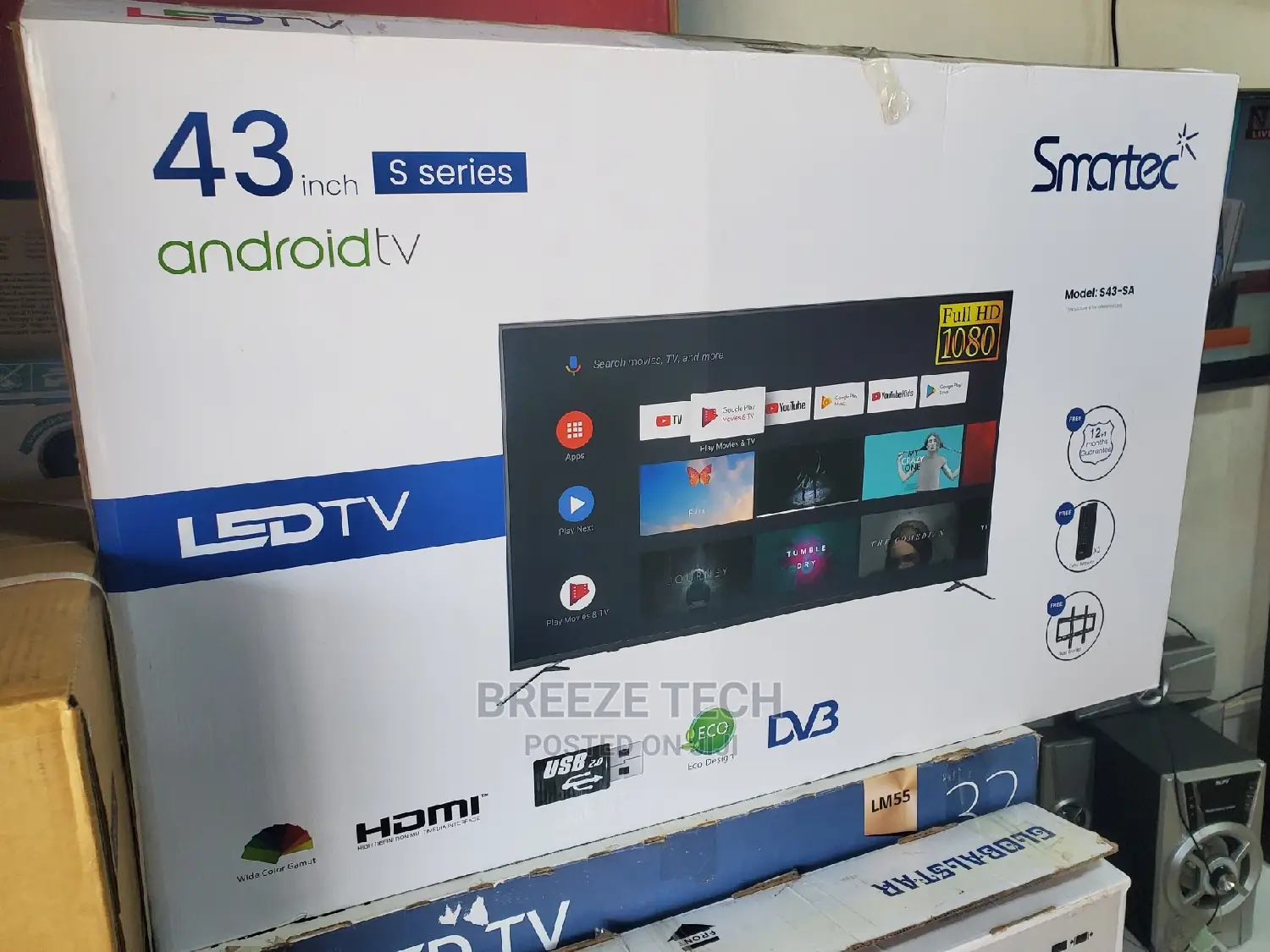 43" Inch Smartec Smart