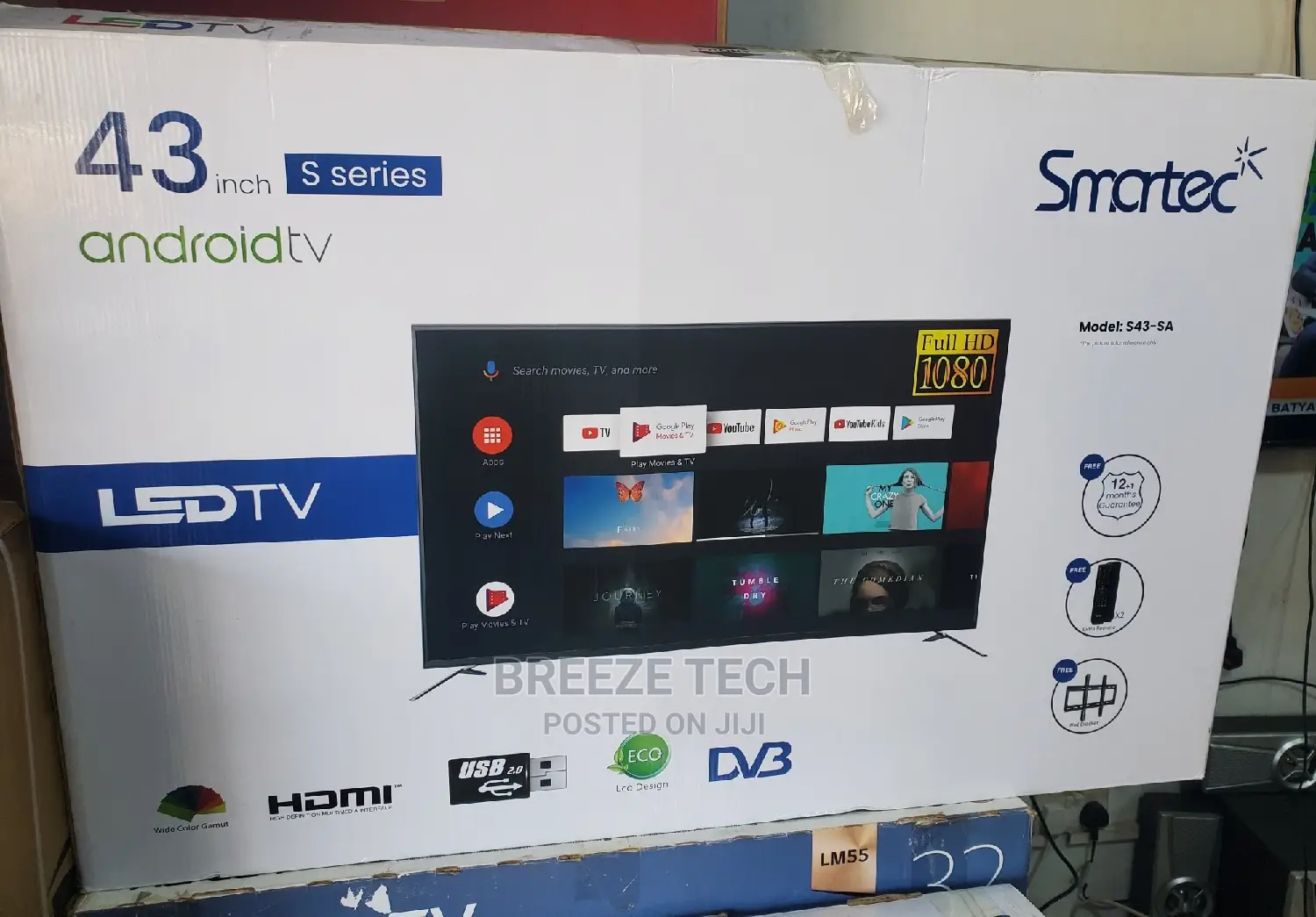 43" Inch Smartec Smart