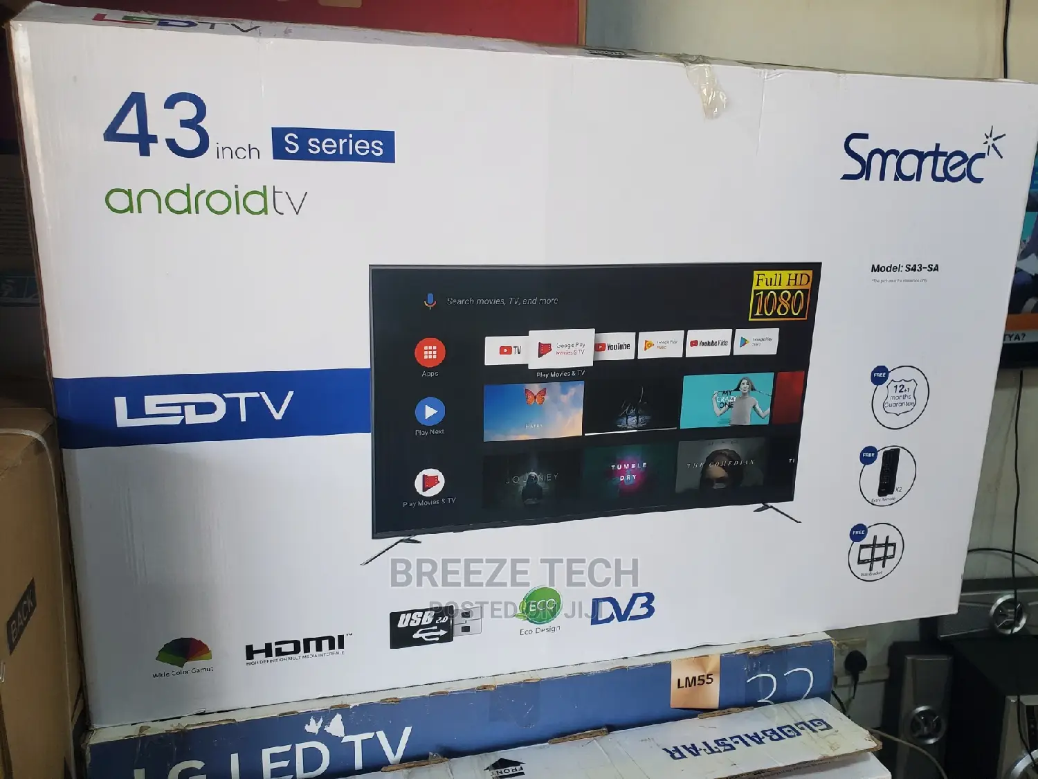 43" Inch Smartec Smart