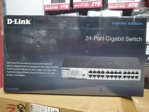 D-Link 24 Ports Gigabit Switch