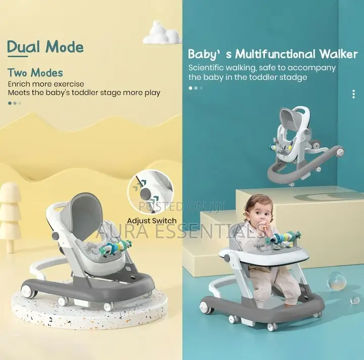 5 in 1 Multifunctional Baby Walker
