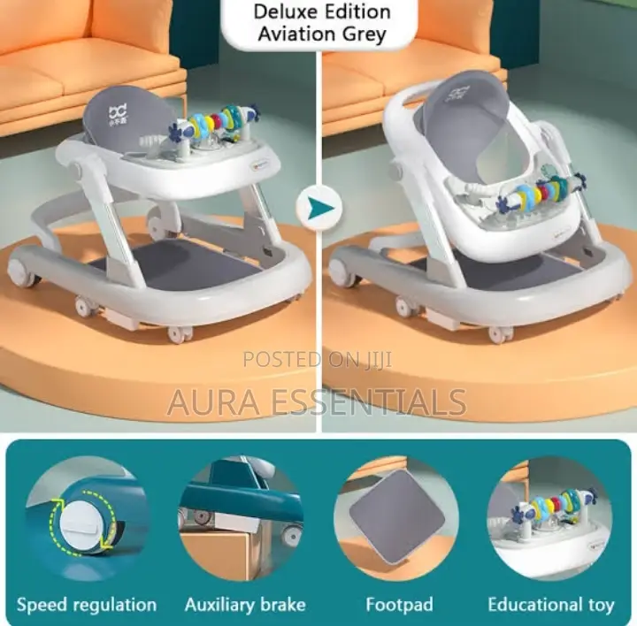 5 in 1 Multifunctional Baby Walker