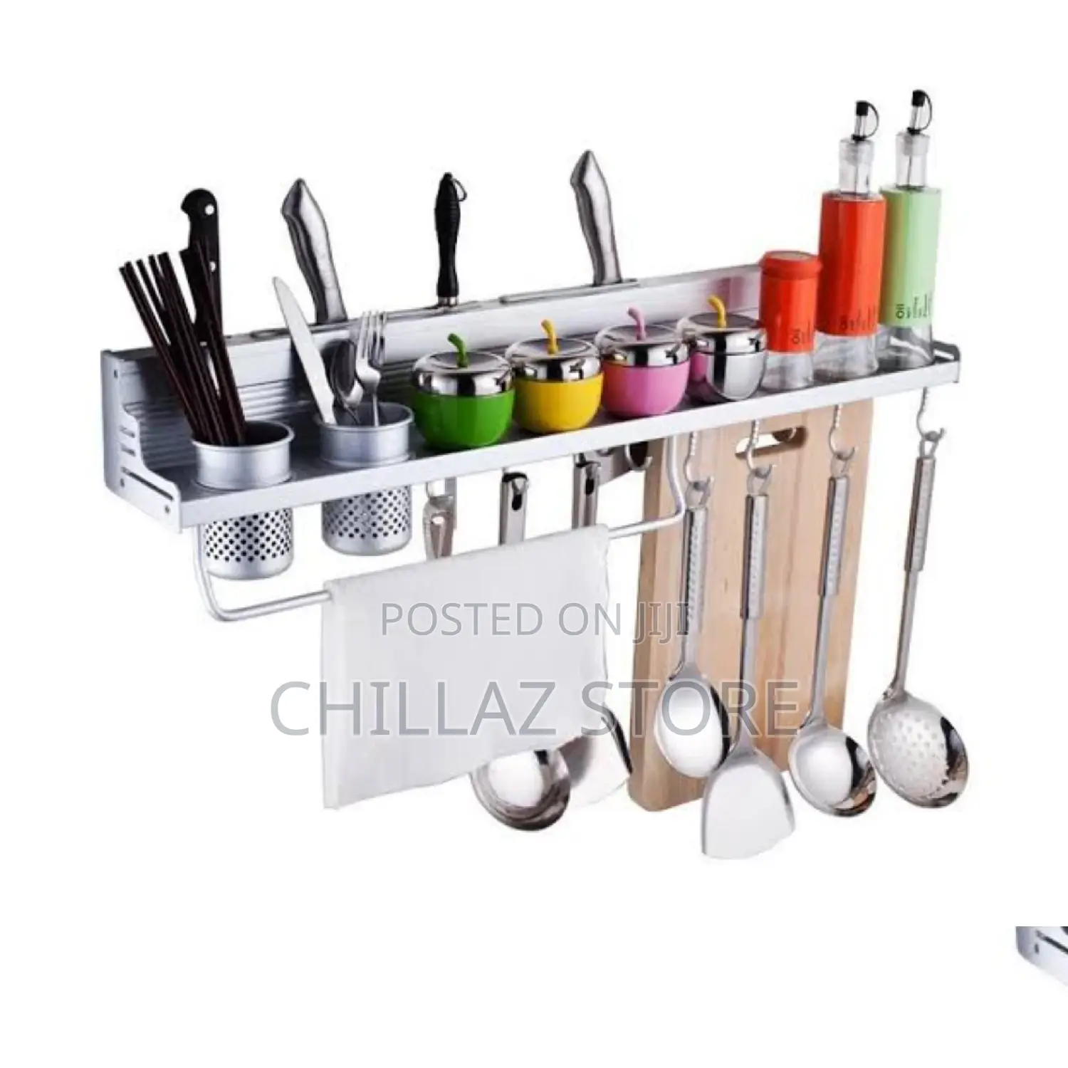 Wall Mounted Kitchen Utensil Holder Organizer.