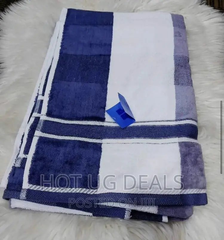 Velvet Cotton Bath Towel - Multi Color