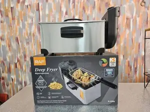 3.5 Litres RAF Deep Fryer. Comes With 1 Year Warranty.