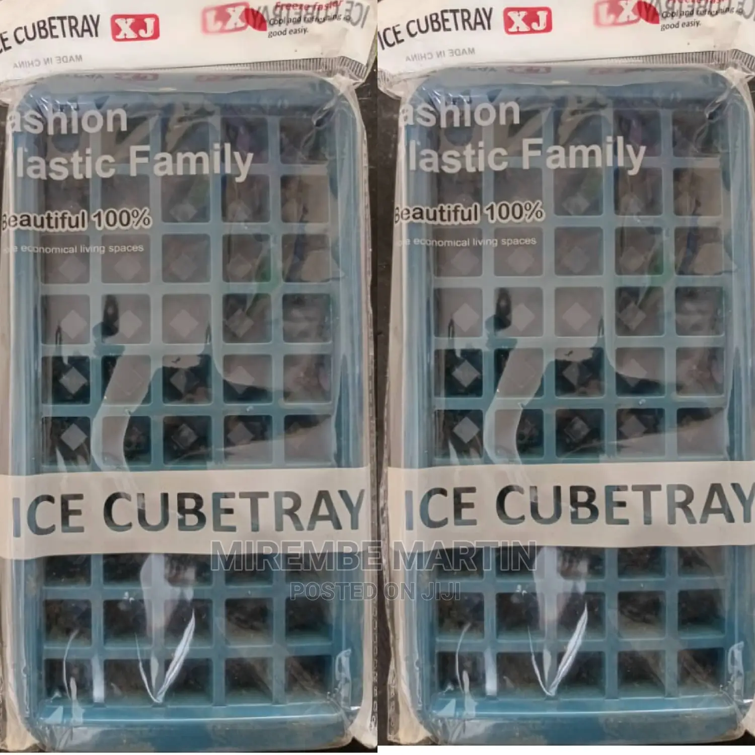 Blue Ice Cube Tray