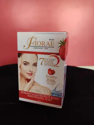 Fiorea Whitening Soap, Gluta, Kojic, Tomato