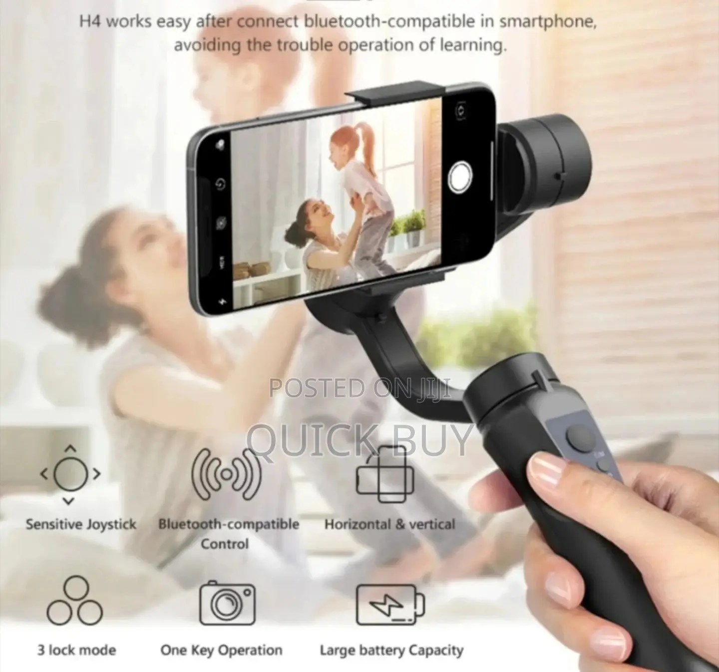 3 Axis Gimbal for Smartphone and Camera