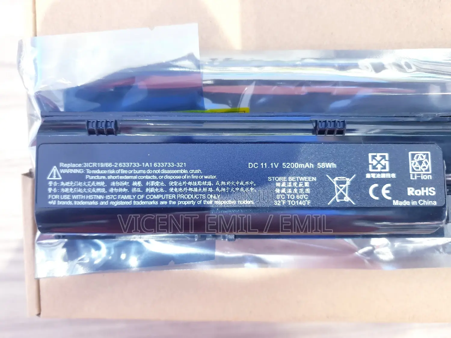 Hp 4530s Battery for Hp Probook 4330s 4331s 4431s 4435s Etc