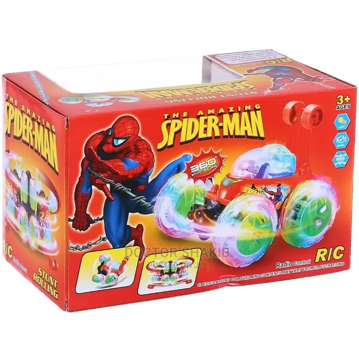 Kids Remote Controlled Rc Stunt Car