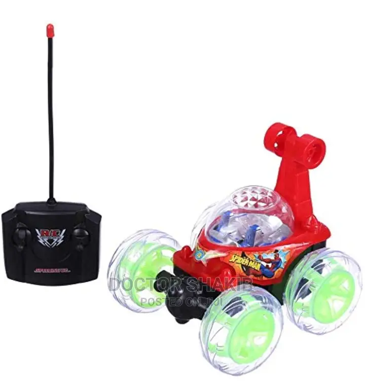 Kids Remote Controlled Rc Stunt Car