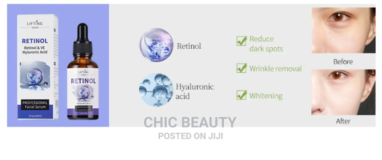 Retinol VE Hyaluronic Acid Face Lifting Serum