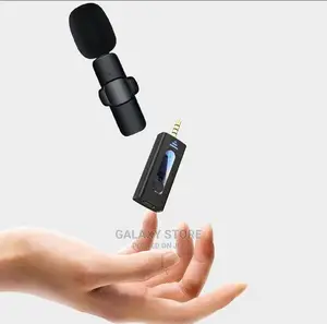 Wireless Lavalier 2 Microphone for Live Broadcast Interview