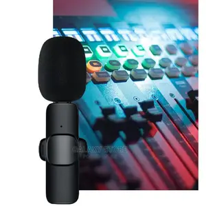 Wireless Lavalier 2 Microphone for Live Broadcast Interview