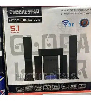 Globalstar Home Speaker Gs-8915 Multispeaker System - Black