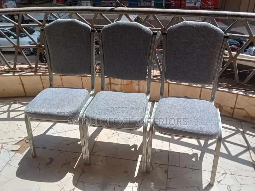 Grey Office Waiting Chairs