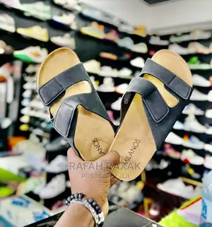 Unisex Comfortable Black Minalos Sandals